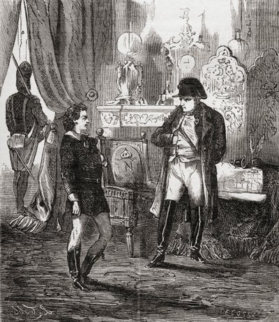 The Interrogation of Friedrich Stabs After His Failed Attempt to Assassinate Napoleon I in 1809 (from 